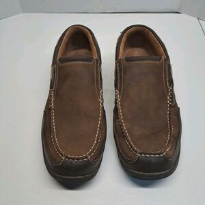 Florsheim Lakeside Moc Toe Slip On Slip Resistant Preppy Mens 14M